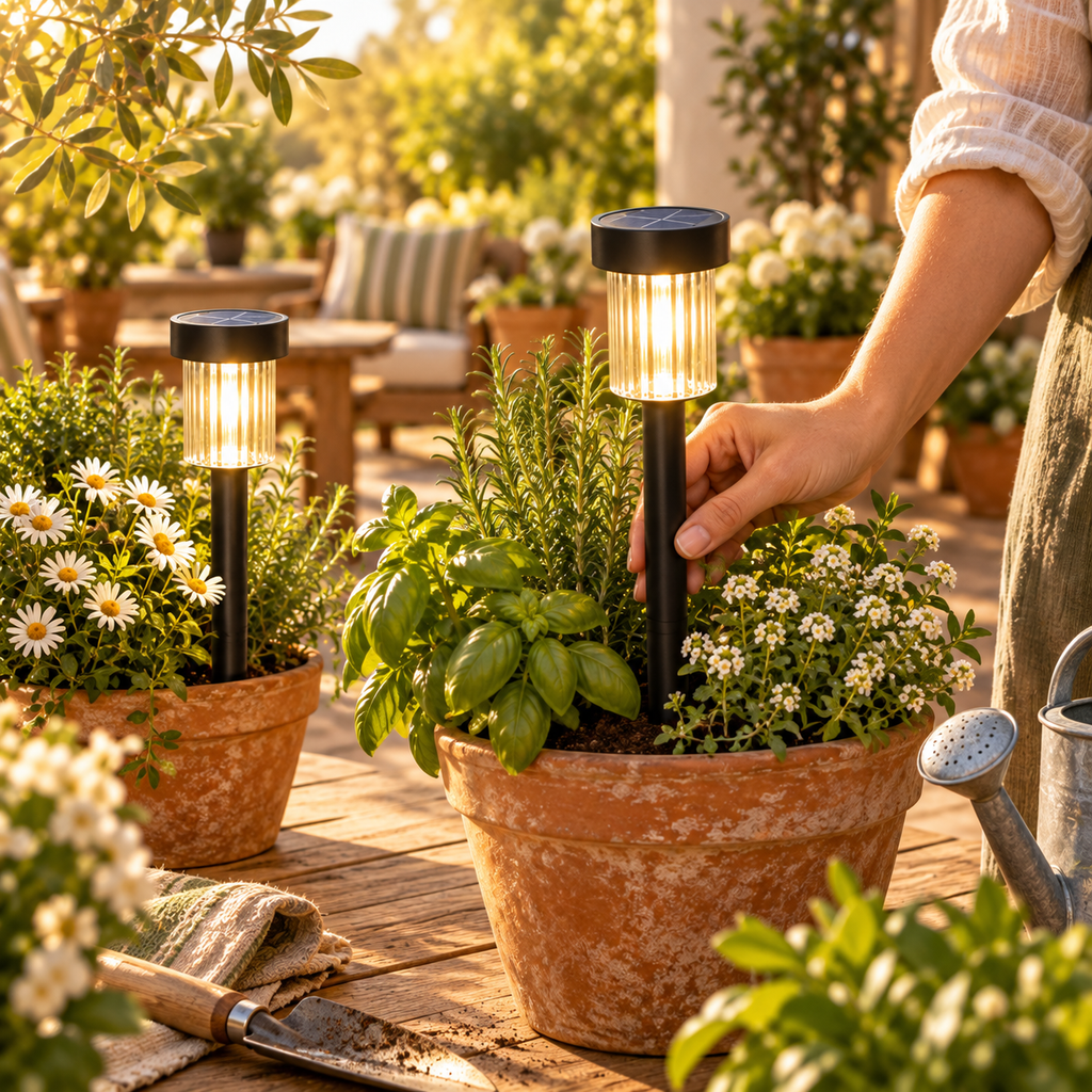 Arvelinan™ GlowPath Solar Garden Lights
