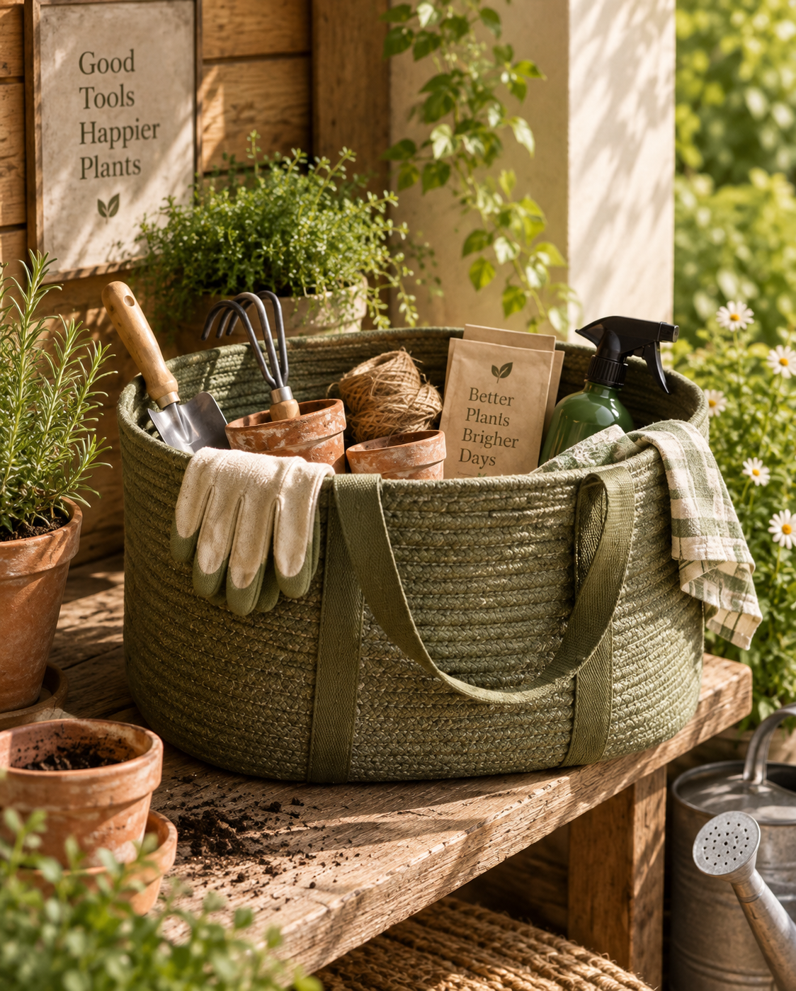 Arvelinan™ Garden Storage Basket