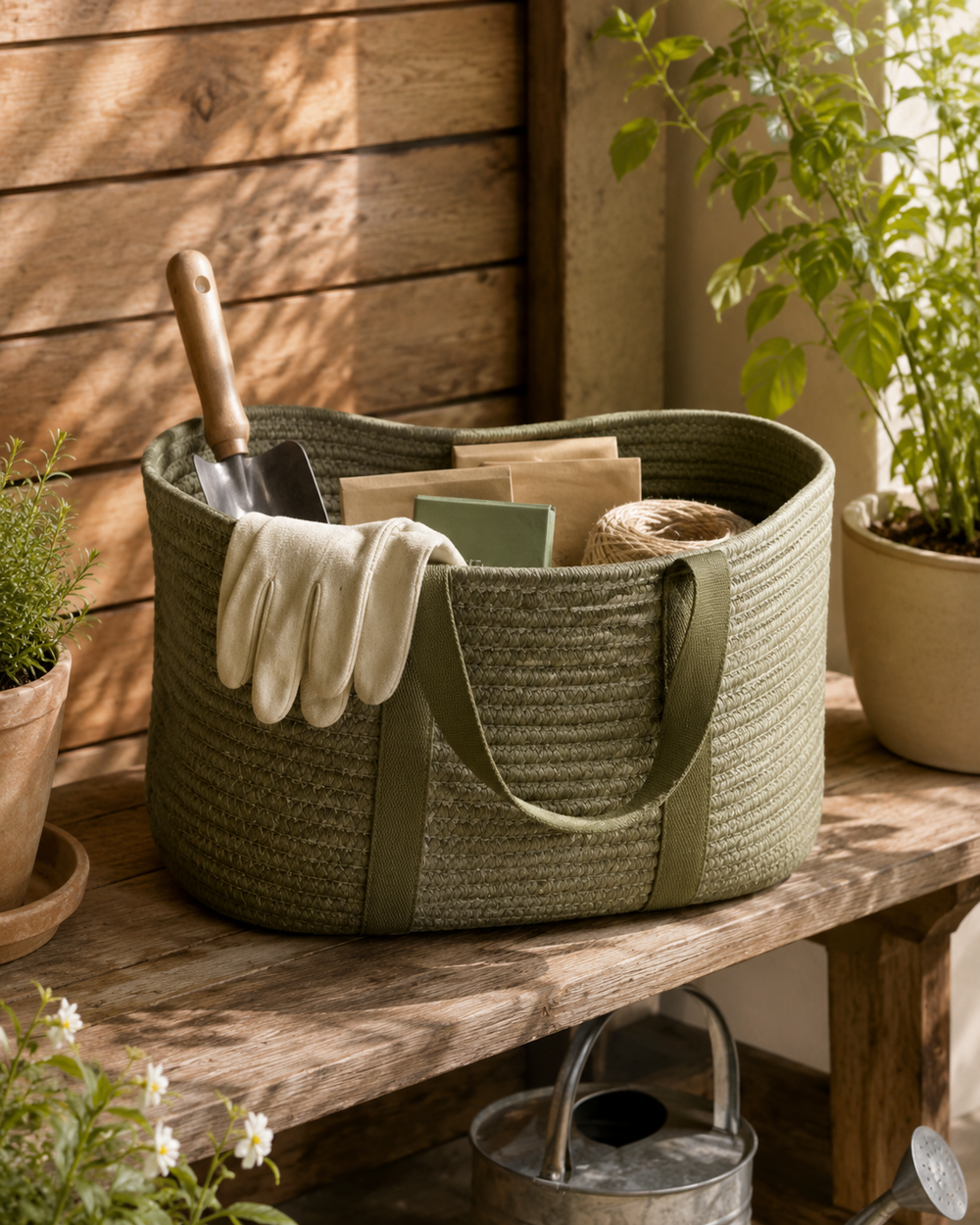 Arvelinan™ Garden Storage Basket