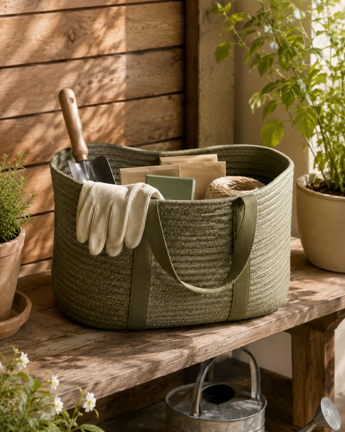 Arvelinan™ Garden Storage Basket